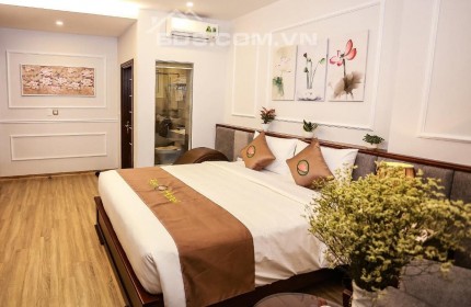 PHỐ VIP THANH XUÂN - KHÁCH SẠN VIP NHÂN CHÍNH 89m2 x 8 TẦNG MẶT TIỀN 8.1m VỈA HÈ ÔTÔ TRÁNH DÒNG TIỀN 1.5 tỷ/năm 0947052338
